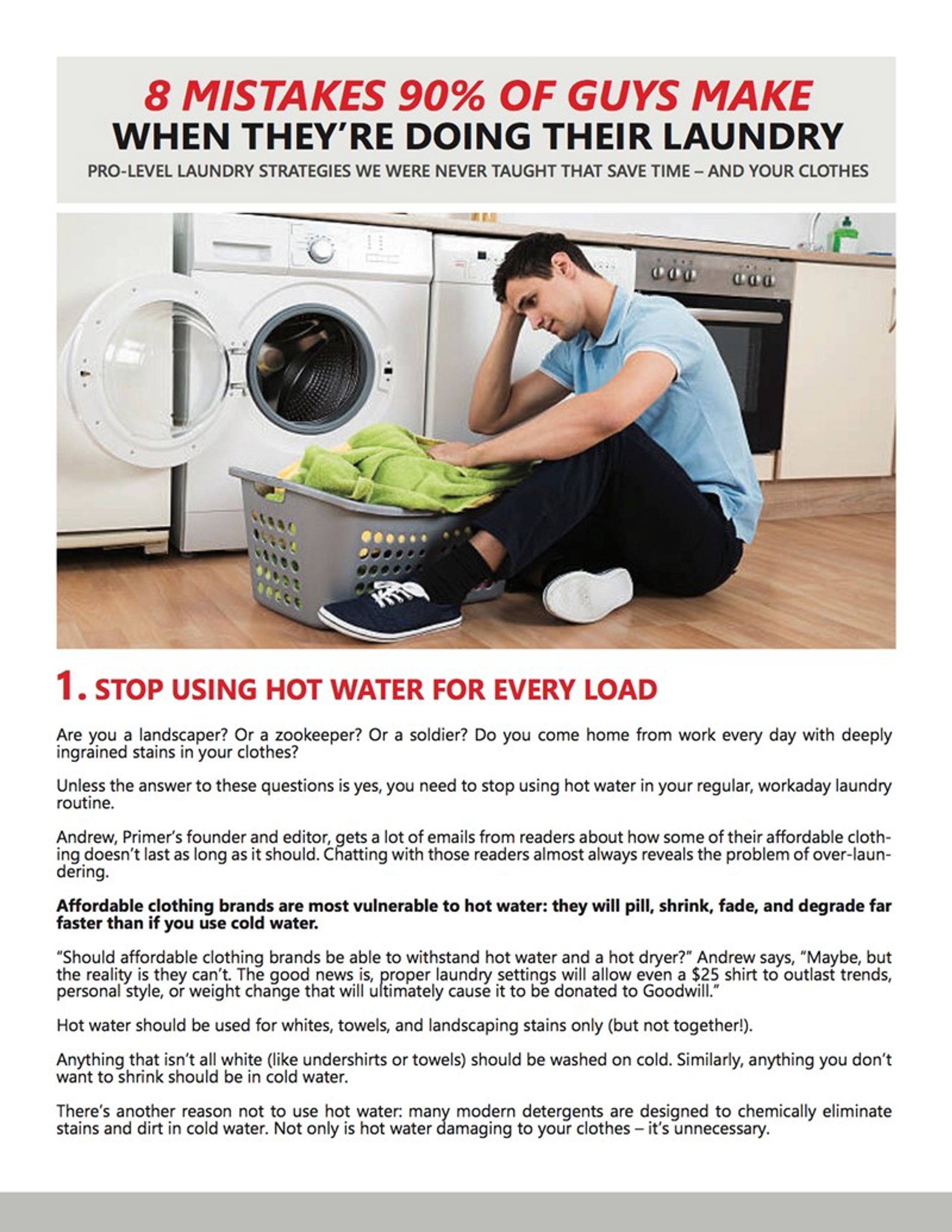 Mistakes You Are Making While Washing Clothes